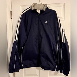 Adidas Men’s Jacket Navy Blue Medium